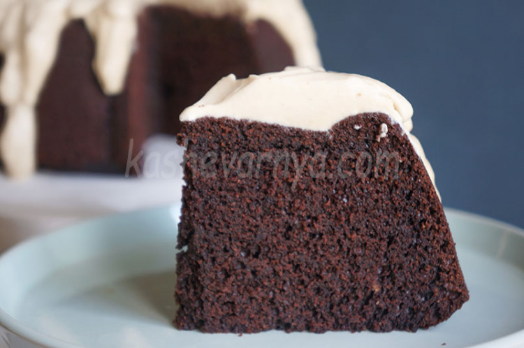 Шоколадно-кофейный бандт кекс (Bundt cake)