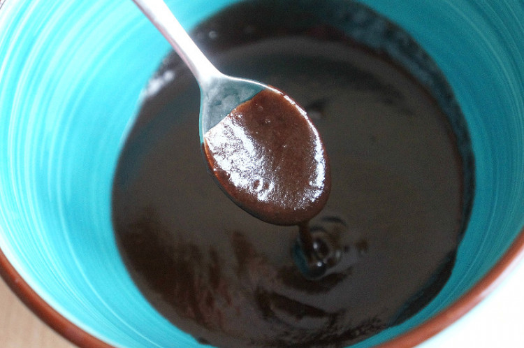Глазурь из тёртого какао и какао-масла