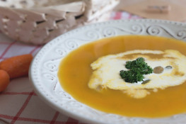 Крем-суп морковный рецепт с фото